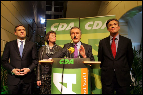 Het CDA na de Provinciale Staten verkiezingen 2011: de partijtop bijeen